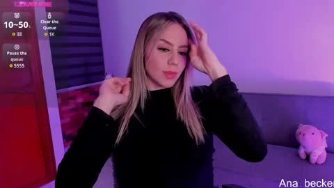 Snapshot of ana_becker1 chatting on October 24, 6:32 am Ana online show from October 24, 6:32 am