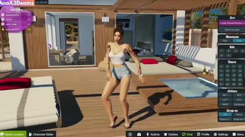 Snapshot of anax3dreams chatting on February 25, 5:25 pm AnaX3Dreams online show from February 25, 5:25 pm