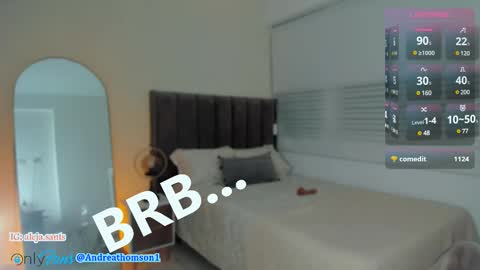 Snapshot of andreathomson chatting on February 12, 2:03 am Please call me Andrea online show from February 12, 2:03 am