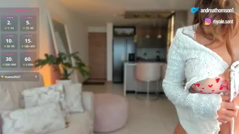 Snapshot of andreathomson chatting on September 15, 2:39 pm Please call me Andrea online show from September 15, 2:39 pm