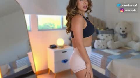 Snapshot of andreathomson chatting on October 27, 10:25 pm Please call me Andrea online show from October 27, 10:25 pm