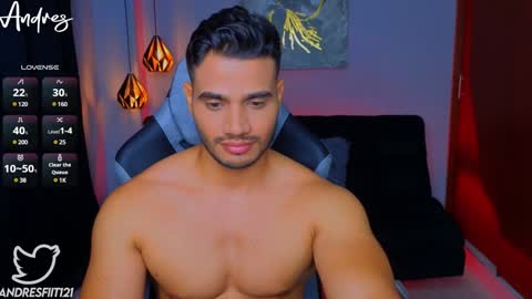 Snapshot of andresfiit chatting on December 15, 5:56 am Andres online show from December 15, 5:56 am