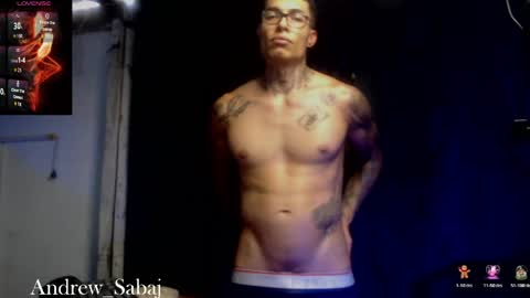 andrew sabaj online show from April 14, 9:10 pm