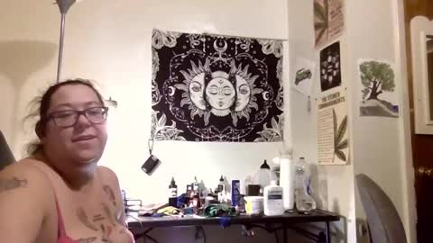 Snapshot of angelshempire420 chatting on February 12, 11:11 pm Angel and Mark online show from February 12, 11:11 pm