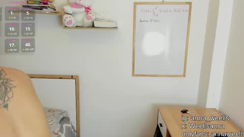  Anna Weells  online show from February 17, 12:12 pm