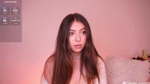 Snapshot of annie_evans24 chatting on March 6, 2:09 am Annie Evans online show from March 6, 2:09 am