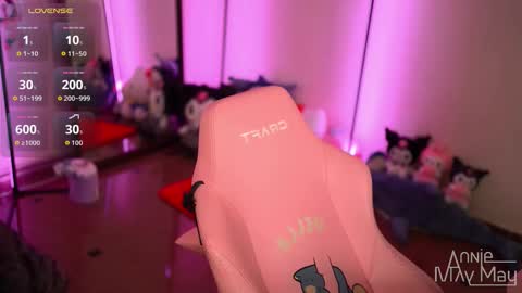 Snapshot of annie_may_may chatting on October 4, 7:50 am Annie May online show from October 4, 7:50 am