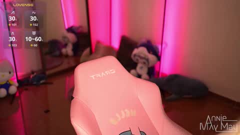 Snapshot of annie_may_may chatting on November 8, 2:50 pm Annie May online show from November 8, 2:50 pm