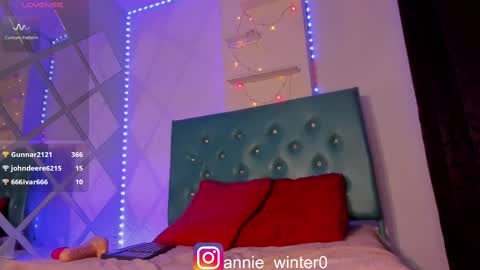Snapshot of annie_winter1 chatting on March 3, 11:14 pm Annie online show from March 3, 11:14 pm