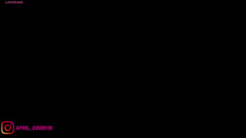 Snapshot of april_ebony18_ chatting on January 17, 10:33 am April online show from January 17, 10:33 am
