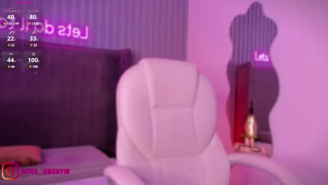 Snapshot of april_ebony18_ chatting on January 27, 10:38 am April online show from January 27, 10:38 am