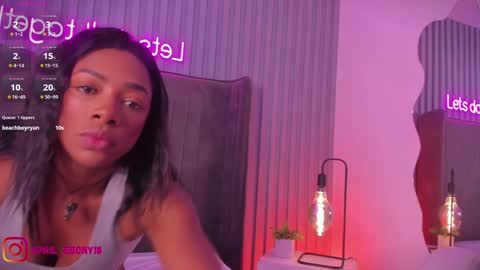 Snapshot of april_ebony18_ chatting on January 27, 1:41 pm April online show from January 27, 1:41 pm