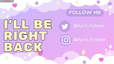 Snapshot of april_sommers chatting on March 12, 10:50 pm April online show from March 12, 10:50 pm