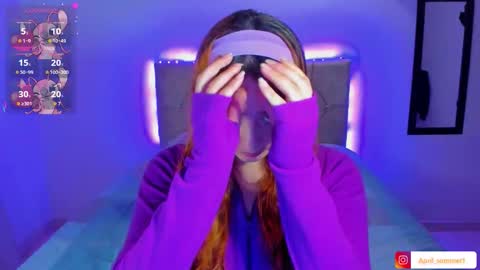 Snapshot of april_sommers chatting on October 25, 10:56 am April online show from October 25, 10:56 am