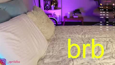 Snapshot of aprilinalba chatting on November 15, 12:41 am ALEKSANDRA POLYAKOVA online show from November 15, 12:41 am