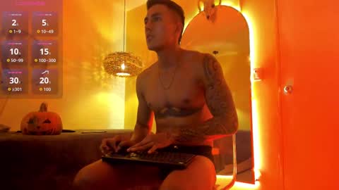 Snapshot of aron_bolt chatting on November 1, 2:02 am ARON BOLT online show from November 1, 2:02 am