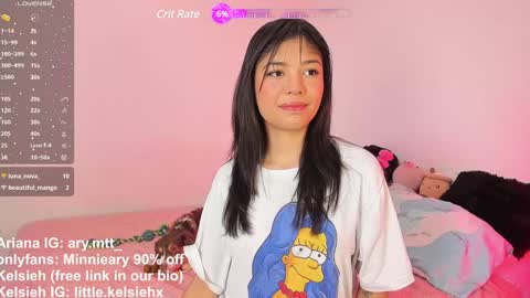 Snapshot of ary_and_kel chatting on December 5, 6:00 pm Ariana and Kelsieh online show from December 5, 6:00 pm