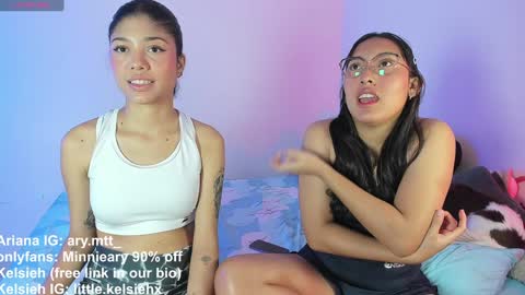 Snapshot of ary_and_kel chatting on December 13, 12:20 am Ariana and Kelsieh online show from December 13, 12:20 am