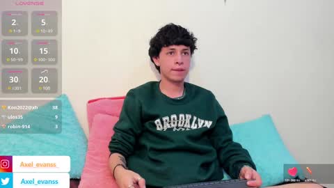 Snapshot of axel_evanss chatting on January 8, 4:00 pm Axel Evanss online show from January 8, 4:00 pm