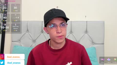 Snapshot of axel_evanss chatting on February 3, 1:19 pm Axel Evanss online show from February 3, 1:19 pm