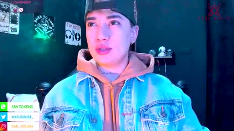 Axel Rouse online show from January 14, 2:33 pm