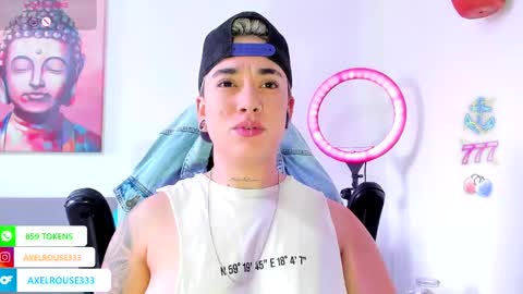 Axel Rouse online show from April 15, 9:37 pm