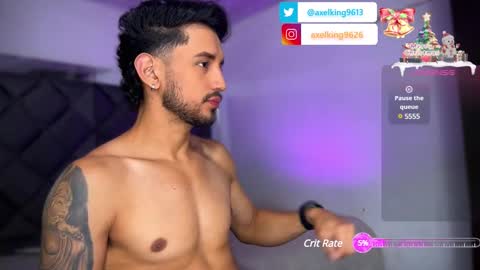 Axel King online show from December 28, 9:40 pm