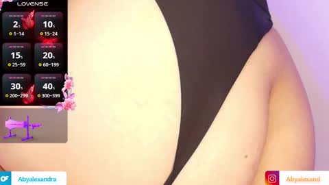Snapshot of baby_alexx chatting on October 25, 7:05 am Alexandra followme on instragram abyalexand online show from October 25, 7:05 am