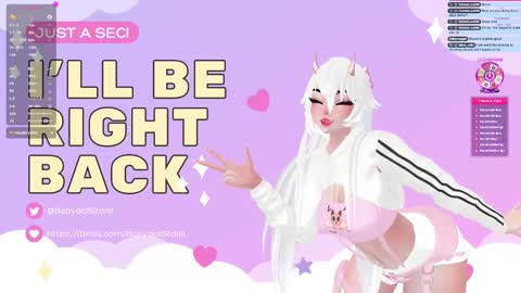 Snapshot of babydollstarlit chatting on October 1, 2:28 am Starlit online show from October 1, 2:28 am