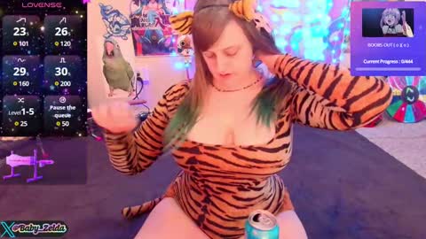 BabyZelda online show from January 6, 6:10 pm