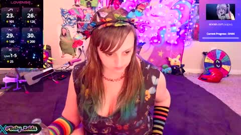 BabyZelda online show from March 9, 1:48 pm