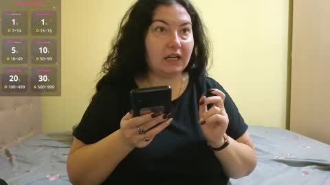 Snapshot of bbw_milf_4u chatting on February 13, 7:03 am Emma online show from February 13, 7:03 am