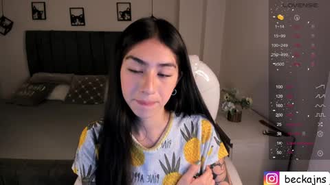 Snapshot of beck__jones chatting on February 18, 9:09 pm Marzhie online show from February 18, 9:09 pm