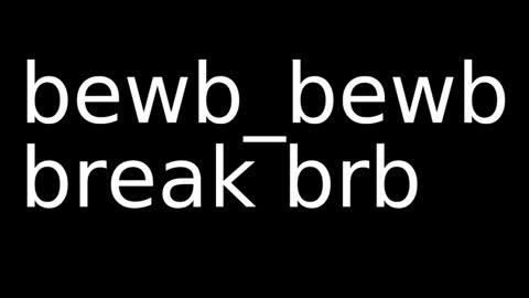 bewb_bewb online show from March 11, 9:37 am