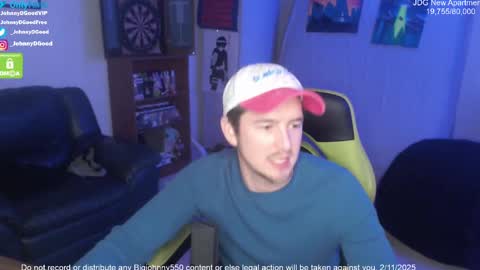 Snapshot of bigjohnny550 chatting on February 12, 12:05 am Johnny D Good online show from February 12, 12:05 am