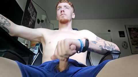 Snapshot of bigwhited2115 chatting on October 22, 9:14 pm Onlyfans redheadedwhitedick online show from October 22, 9:14 pm