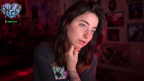 Snapshot of blueasfuck chatting on March 7, 1:31 am Blue online show from March 7, 1:31 am