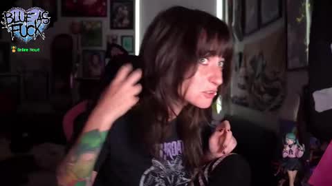 Snapshot of blueasfuck chatting on September 11, 1:28 am Blue online show from September 11, 1:28 am