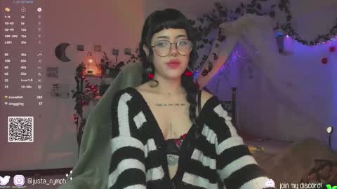   Im Nym  Justa nymph on twitter and IG online show from December 10, 4:45 am