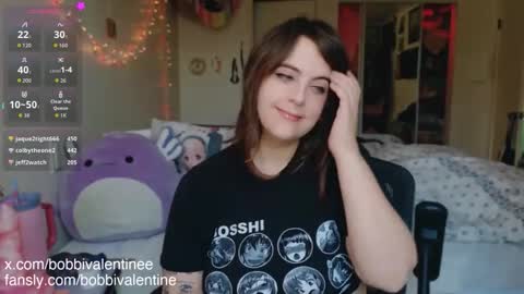 Snapshot of bobbivalentine chatting on December 3, 11:14 pm Bobbi Valentine online show from December 3, 11:14 pm