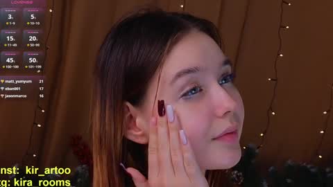 Snapshot of brittcooling chatting on January 13, 12:56 pm Kira online show from January 13, 12:56 pm