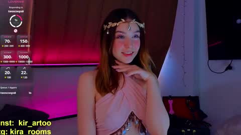 Snapshot of brittcooling chatting on February 24, 3:02 am Kira online show from February 24, 3:02 am