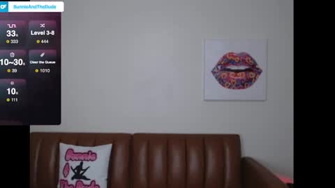 BUNNIE and THE DUDE TheLebowskis online show from February 22, 10:31 pm