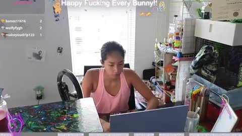 Tokki  bunny  online show from December 5, 5:28 pm