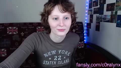 Snapshot of c0ralynx chatting on February 16, 2:09 am C0ralynx online show from February 16, 2:09 am