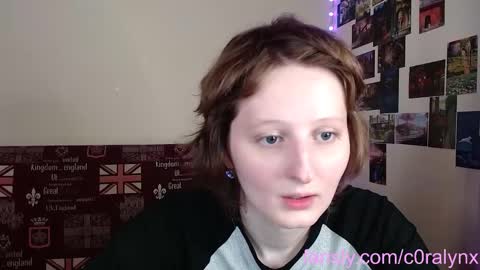 Snapshot of c0ralynx chatting on February 18, 8:14 pm C0ralynx online show from February 18, 8:14 pm