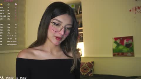 Snapshot of call_me_rosie chatting on January 25, 1:10 am online show from January 25, 1:10 am