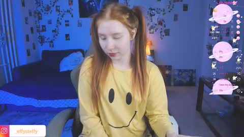 Snapshot of callmeeffy chatting on October 9, 3:54 pm Effyblonde follow my telegram channel for more content3 online show from October 9, 3:54 pm