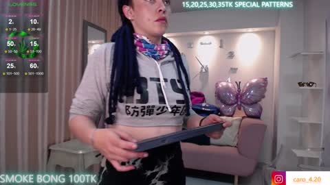 Caro Fisher online show from January 14, 1:15 am