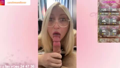 Caroline and Lover online show from November 14, 9:52 am